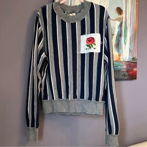 Kent & Curwen S Sweater appliqué